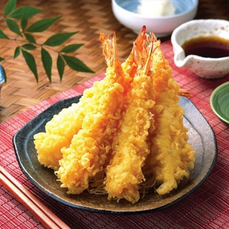 Tempura de langostinos (5p)