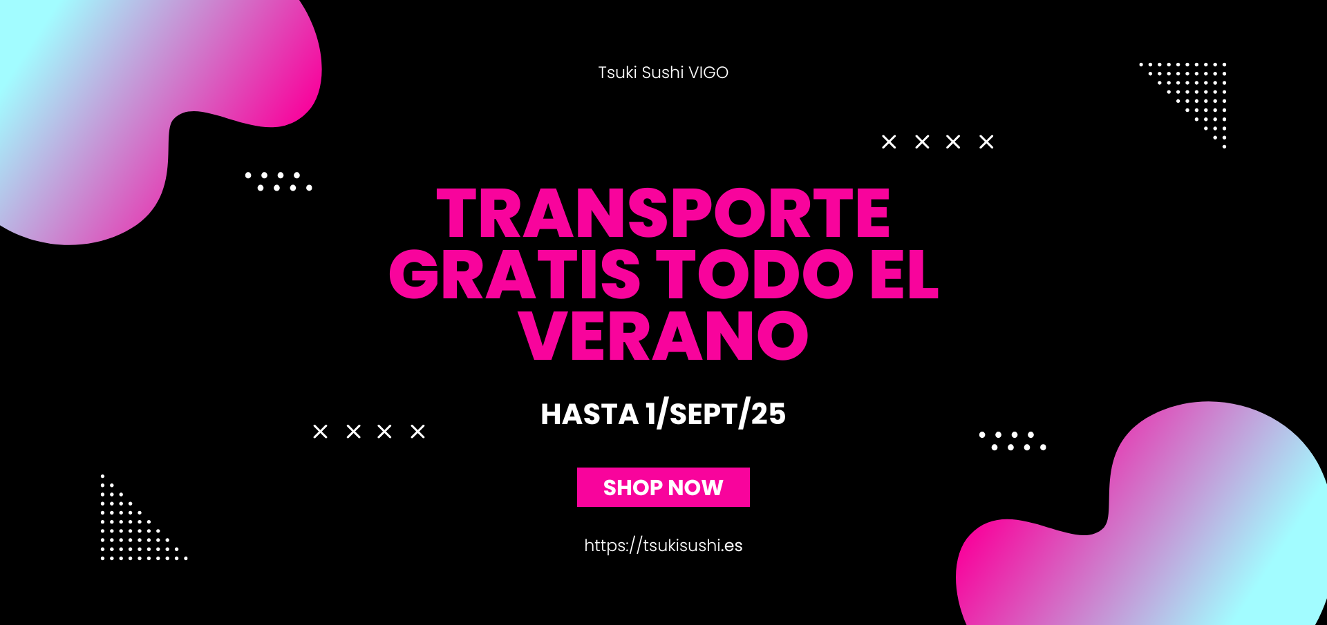 Transporte Gratis durante todo el Verano